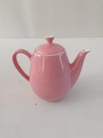 pastel roze koffie/theepot maastrichts aardewerk - p.regout, Antiek en Kunst, Antiek | Servies los, Ophalen