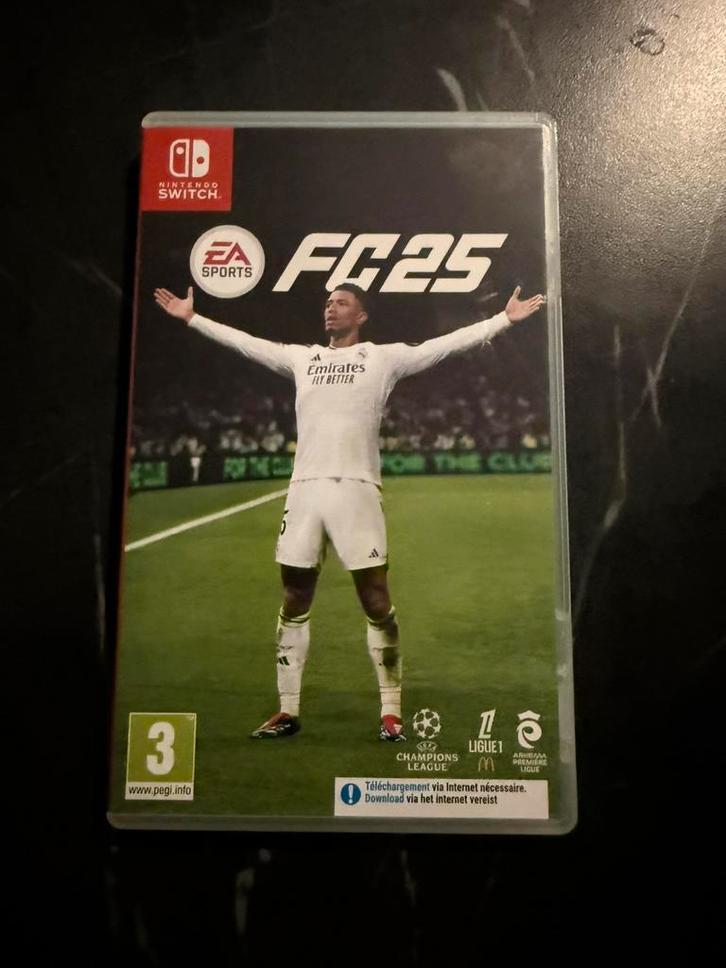 FC25, Spelcomputers en Games, Games | Nintendo Switch, Zo goed als nieuw, Sport, 3 spelers of meer, Vanaf 3 jaar, Ophalen of Verzenden