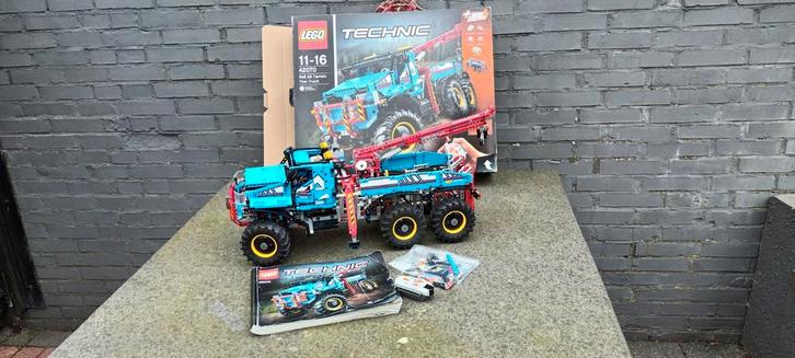 LEGO Technic 42070 6x6 All Terrain Tow Truck, Kinderen en Baby's, Speelgoed | Duplo en Lego, Gebruikt, Ophalen of Verzenden