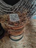 Houten kaarsenhouder / kandelaar, Overige materialen, Ophalen of Verzenden, Doefke, Minder dan 25 cm