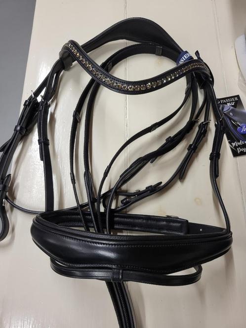 Passier Blu Spirit Hoofdstel Limited, Zwart Cob, Bruin Full, Dieren en Toebehoren, Paarden en Pony's | Hoofdstellen en Tuigage