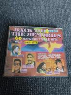 CD - Back to the Memories 1962-1979 - 4 CD BOX, Verzenden, Zo goed als nieuw, Pop