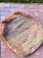 Marrokaanse poef, Huis en Inrichting, Banken | Voetenbanken en Poefen, Vierkant, Minder dan 50 cm, Ophalen of Verzenden, Zo goed als nieuw