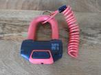 SXP schijfremslot ART4, rood met zwart met bewaarhoes., Motoren, Accessoires | Sloten, Ophalen of Verzenden, Gebruikt