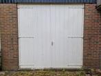 4 x Schuurdeuren garagedeuren hout. 2530  2470 2530 x 2425, Doe-het-zelf en Verbouw, Deuren en Horren, Ophalen, 80 tot 100 cm