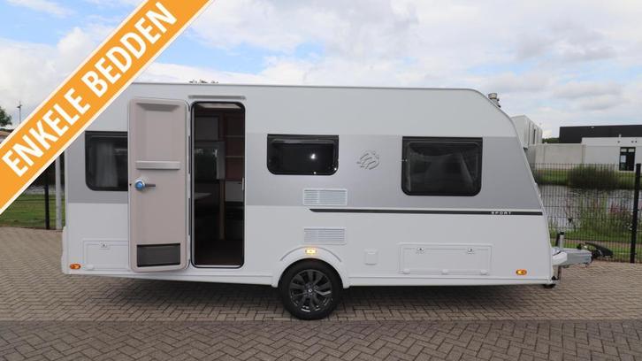 Knaus Sport 460 EU BJ.'25 KORTING € 2.650,- / 054, Caravans en Kamperen, Caravans, Bedrijf, tot en met 4, 1000 - 1250 kg, Overige