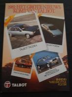 Talbot Nieuws Courant 1981 - mini poster Matra Murena, Boeken, Auto's | Folders en Tijdschriften, Overige merken, Ophalen of Verzenden