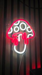 Paddestoel neon lamp, Ophalen of Verzenden, Nieuw, Licht, Kleur