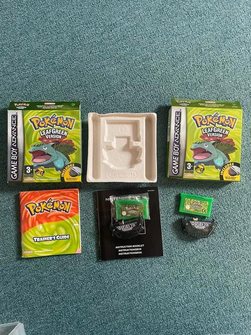 2 EU Leafgreen, Spelcomputers en Games, Games | Nintendo Game Boy, Zo goed als nieuw, 1 speler, Ophalen of Verzenden