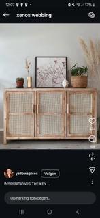 Webbing dressoir + 2 nachtkastjes, Huis en Inrichting, Ophalen of Verzenden, 25 tot 50 cm