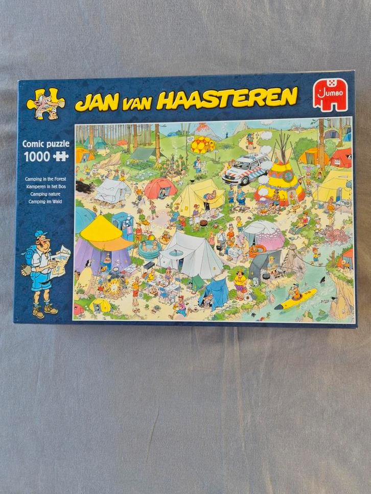 Jan van Haasteren Puzzel - 1000 Stukjes, Hobby en Vrije tijd, Denksport en Puzzels, Zo goed als nieuw, 500 t/m 1500 stukjes, Ophalen