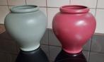 2 retro vazen – samen te koop, Huis en Inrichting, Woonaccessoires | Vazen, Ophalen, Gebruikt, Overige kleuren, Aardewerk of Porselein