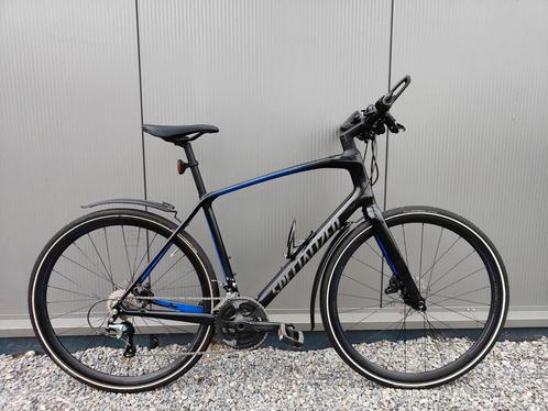 Specialized Sirrus Disc carbon hybride. Maat L. ZGAN!, Fietsen en Brommers, Fietsen | Heren | Sportfietsen en Toerfietsen, Zo goed als nieuw