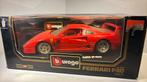 Ferrari f40 red Bburago 1.18, Hobby en Vrije tijd, Modelauto's | 1:18, Ophalen of Verzenden, Bburago, A, A