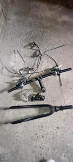 Ritchey fiets stuur, inclusief remgrepen plus alloy vork, Gebruikt, Stuur, Racefiets, Ritchey