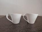 Villeroy Boch New Wave Cafe Au Lait Kopjes 150ML, Ophalen of Verzenden, Zo goed als nieuw, Overige stijlen, Kop(pen) en/of Schotel(s)
