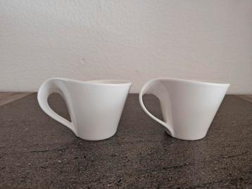 Villeroy Boch New Wave Cafe Au Lait Kopjes 150ML beschikbaar voor biedingen