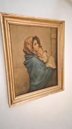 Schilderij Madonna met kind, Ophalen