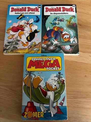 3x Donald Duck Pocket beschikbaar voor biedingen