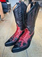 Sendra python boots mt 45. Cowboy western laarzen.Rood zwart, Kleding | Heren, Gedragen, Ophalen of Verzenden, Zwart, Boots