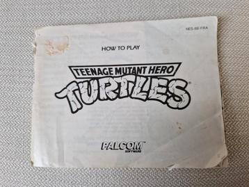 teenage mutant hero turtles nes nintendo entertainment game beschikbaar voor biedingen