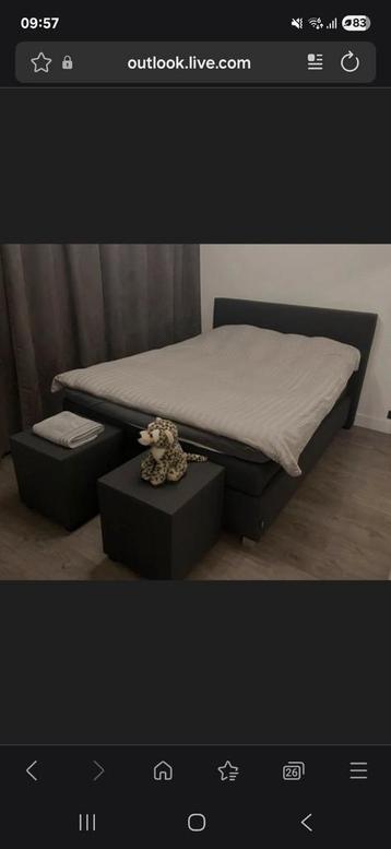 Arendal Kvadrat Karlsson Boxspring compleet! 160x200  beschikbaar voor biedingen