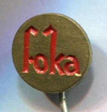 Foka rood op koper foto/film speldje ( P_116 ) beschikbaar voor biedingen