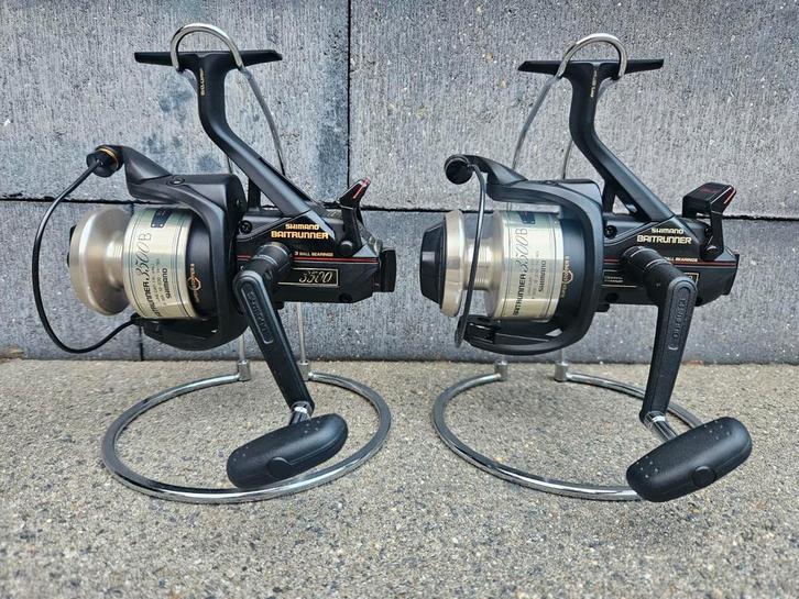 2 Shimano 3500B, Watersport en Boten, Hengelsport | Karpervissen, Zo goed als nieuw, Ophalen of Verzenden