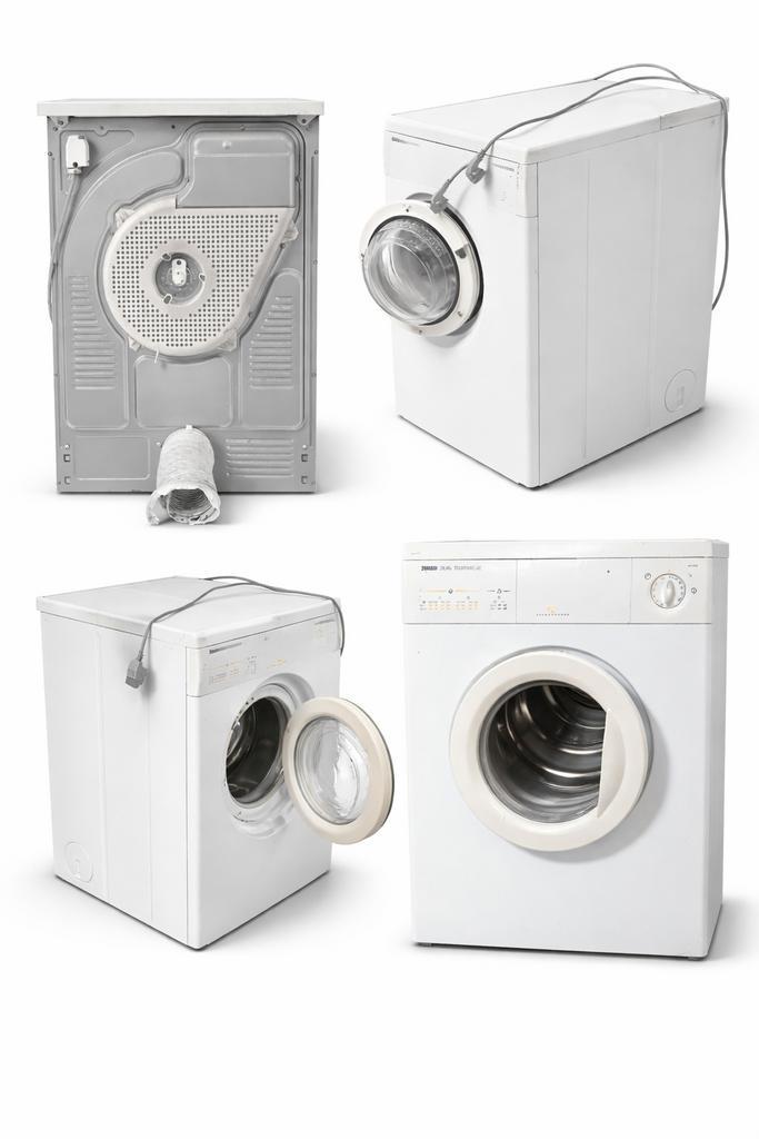 Zanussi wasdroger - Goed Onderhouden, Witgoed en Apparatuur, Wasdrogers, Gebruikt, Luchtafvoer, Voorlader, 4 tot 6 kg, 85 tot 90 cm