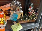 Kerstdorp huisjes poppetjes enz intratuin Lemax Luville, Ophalen, Zo goed als nieuw