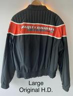 Harley jacket, Ophalen, Zo goed als nieuw, Maat 52/54 (L), Zwart
