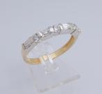 14 karaat Gouden Ring Baguette Alliance Damesring M18.25, Verzenden, Nieuw, Dame, Info@juwelenwereld.nl