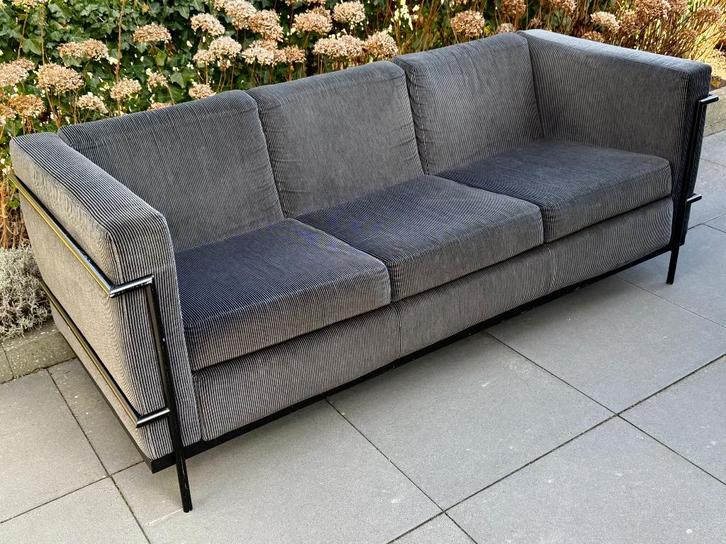 Harvink bank - drie-zits, Huis en Inrichting, Banken | Bankstellen, Gebruikt, Rechte bank, Driepersoons, 150 tot 200 cm, 75 tot 100 cm