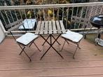 Ikea Tärnö Tuinset - Tafel en 2 Stoelen, Gebruikt, Eettafel, Tuinset, Hout