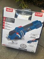 Varo Mini Cirkelzaag - 500W - Nieuw, Doe-het-zelf en Verbouw, Gereedschap | Zaagmachines, Minder dan 30 mm, Cirkelzaag, Nieuw