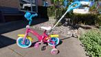 Fiets kind / kinderfiets 10 inch zijwieltjes duwstang, Fietsen en Brommers, Fietsen | Kinderfietsjes, Ophalen, Zo goed als nieuw