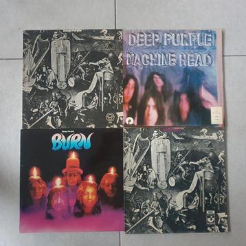 Deep Purple  - 4 elpees - vinyl - goede staat 