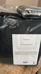 Optiplusch dekbekovertrek + kussensloop, Zwart, Dekbedovertrek, Ophalen of Verzenden, Nieuw