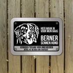 waakbord Berner Sennen mat zwart zilver, Dieren en Toebehoren, Honden-accessoires, Nieuw, Ophalen of Verzenden