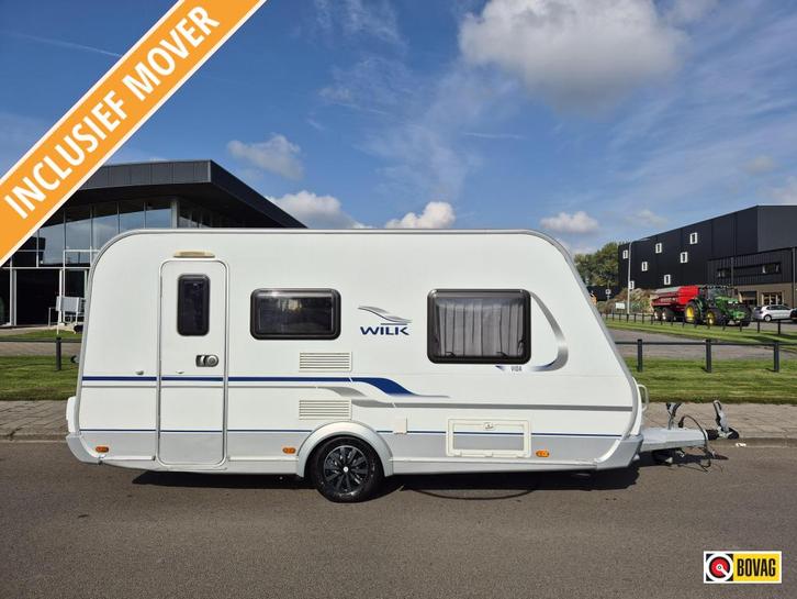 Wilk Vida 420 met Mover!, Caravans en Kamperen, Caravans, Bedrijf, tot en met 4, Treinzit, Wilk, Frans bed, Overige typen, Fietsenrek