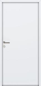 Stalen buitendeur 100x210 Wit Links 2 stuks, 100 tot 120 cm, Nieuw, Ophalen of Verzenden, Buitendeur