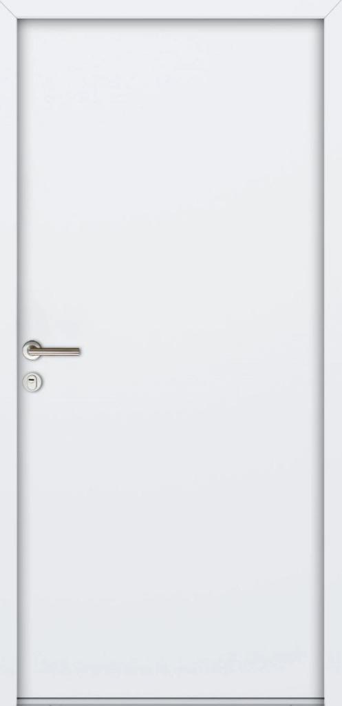 Stalen buitendeur 100x210 Wit Links 2 stuks, Doe-het-zelf en Verbouw, Deuren en Horren, Nieuw, Buitendeur, 200 tot 215 cm, 100 tot 120 cm