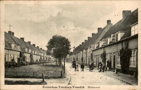 Rotterdam - Tuindorp - Vreedijk - Molenwei, Verzamelen, Ansichtkaarten | Nederland, Gelopen, Zuid-Holland, Voor 1920, Ophalen of Verzenden