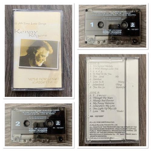 Kenny Rogers: Vote For Love (Casette 2), Cd's en Dvd's, Cassettebandjes, Ophalen of Verzenden