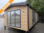 Nieuw Chalet 12.10 x 4.10 m Elektrisch Winterhard, Caravans en Kamperen, Stacaravans, Niet ingevuld, Niet ingevuld, Niet ingevuld
