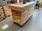 FSC houtstrips 3D wandpanelen teak sloophout, Huis en Inrichting, Nieuw, Ophalen of Verzenden