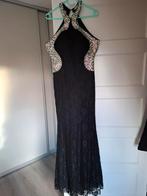 Elegante zwarte galajurk maat 38, Maat 38/40 (M), Galajurk, Zwart, Ophalen of Verzenden