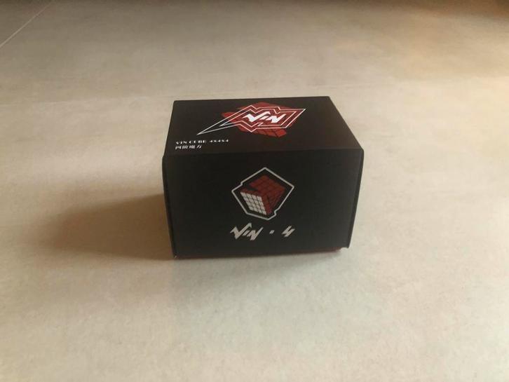 4x4 Rubiks Cube Vin 4 - Magnetisch & Snel, Hobby en Vrije tijd, Denksport en Puzzels, Zo goed als nieuw, Rubik's of 3D-puzzel