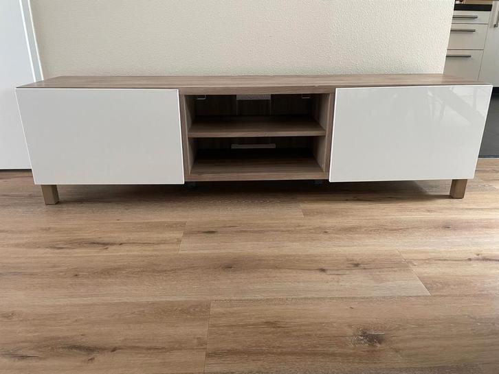 Tv kast Besta, Huis en Inrichting, Kasten | Televisiemeubels, Zo goed als nieuw, Minder dan 100 cm, 150 tot 200 cm, 25 tot 50 cm