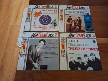 verzameling singles  hit  come back  beschikbaar voor biedingen